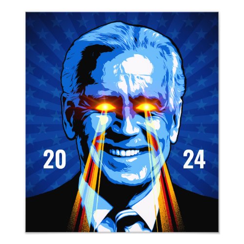 Dark Brandon Joe Biden 2024 election Photo Print