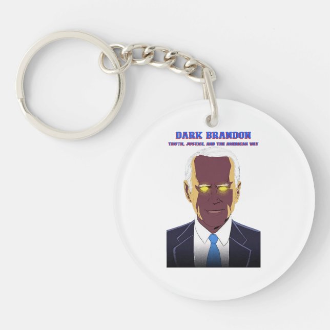 Dark Brandon Keychain (Front)