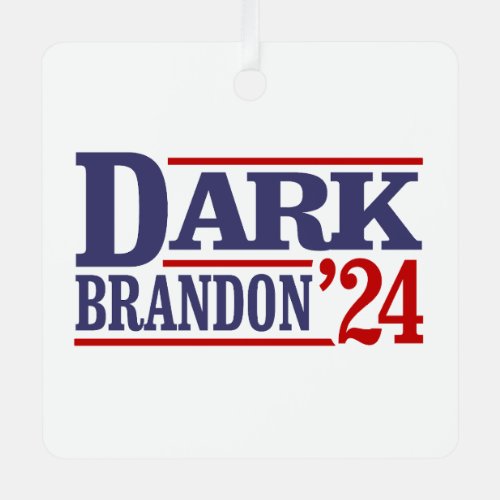 Dark Brandon Metal Ornament