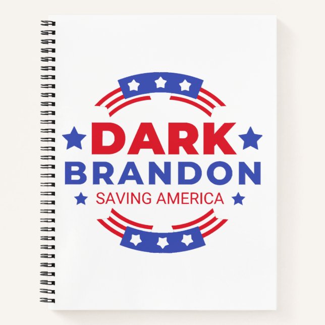 Dark Brandon  Notebook (Front)