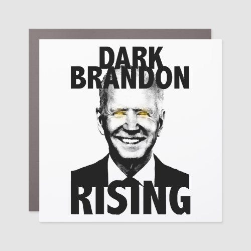 Dark Brandon Rising Car Magnet