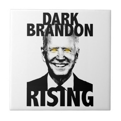 Dark Brandon Rising Ceramic Tile