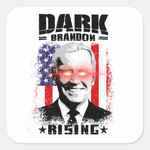 Dark Brandon Rising Square Sticker