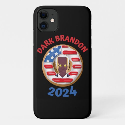 Dark brandon t shirt joe Biden 2024 meme iPhone 11 Case