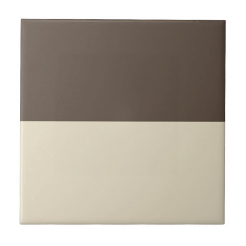 Dark Brown and Pearl Ceramic Tile