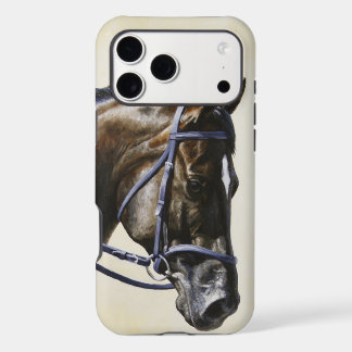 Dark Brown Bay Trakehner Dressage Horse iPhone 17 Pro Max Case