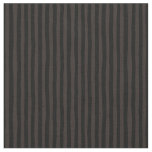 Dark Brown &amp; Black Wonky Stripes Fabric
