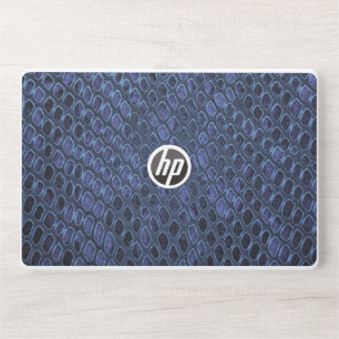  Dark Brown Crocodile Leather Texture Design HP Laptop Skin