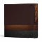 Dark Brown Elegant Recipe Leather Look