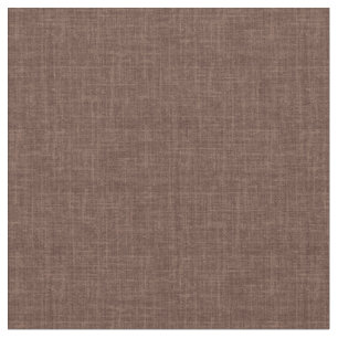 Dark Brown Linen Fabric