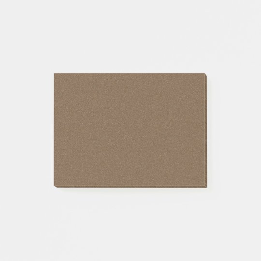 Dark Brown Star Dust Postit Notes