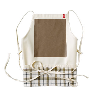 Dark Brown Star Dust Zazzle HEART Apron