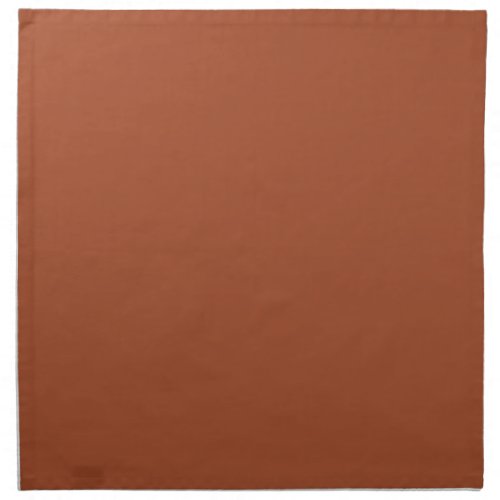 Dark Brown Terracotta Clay Solid Color 022_40_26 Cloth Napkin