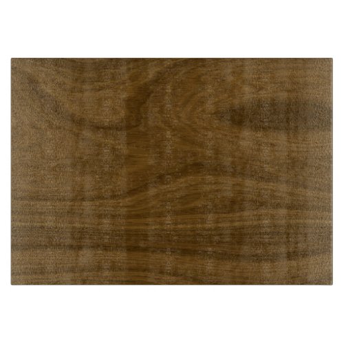 Dark Brown Wood Panel Cutting Board