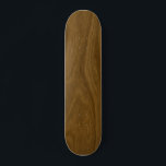 Dark Brown Wood Panel Skateboard<br><div class="desc">Dark wood panel</div>
