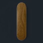Dark Brown Wood Panel Skateboard<br><div class="desc">Dark wood panel</div>