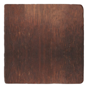 Dark Brown Wood Trivet