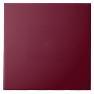 Dark Burgundy Ceramic Tile