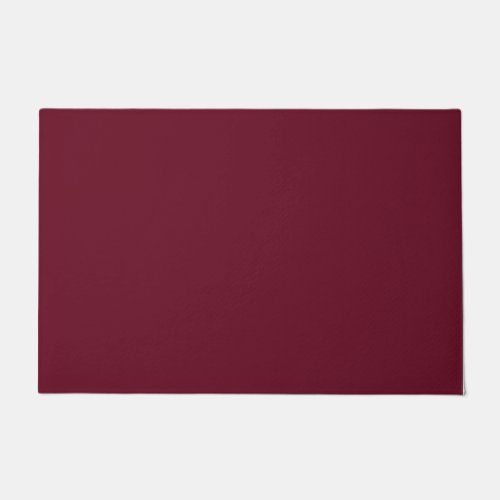 Dark Burgundy Doormat