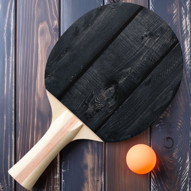 Dark Burnt Wood Ping Pong Paddle (Creator Uploaded)