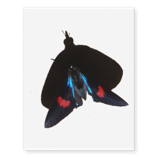Dark Butterfly Temporary Tattoos