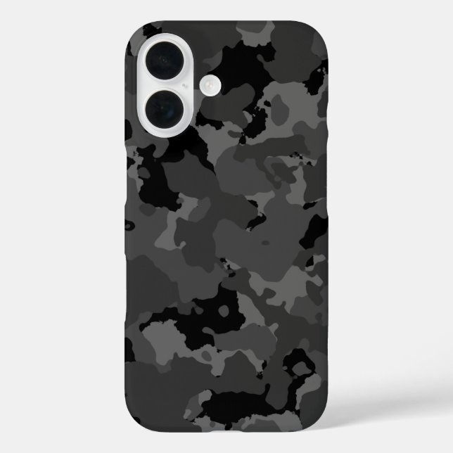 Dark Camo Pattern Case-Mate iPhone Case (Back)