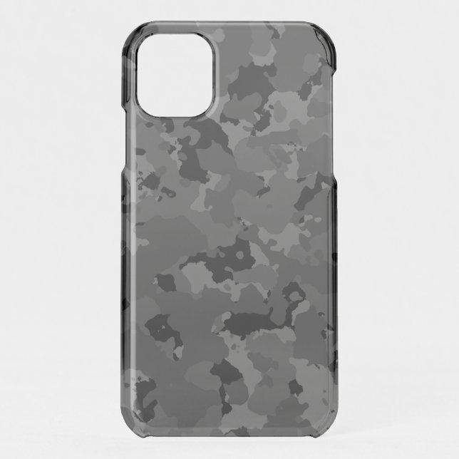 Dark Camo Uncommon iPhone Case (Back)