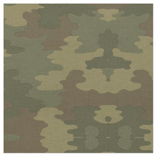 Dark Camouflage Pattern Fabric