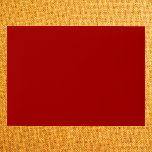 Dark Candy Apple Red Solid Color Envelope<br><div class="desc">An intense and captivating deep red that exudes power and passion. This bold hue evokes the richness of a fine wine and the dramatic flair of a crimson sunset. Perfect for making a striking impression,  this color brings a touch of elegance and intensity.</div>
