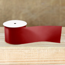 Dark Candy Apple Red Solid Color