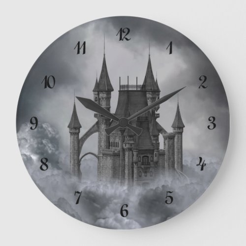 Dark Castle Wall Clock