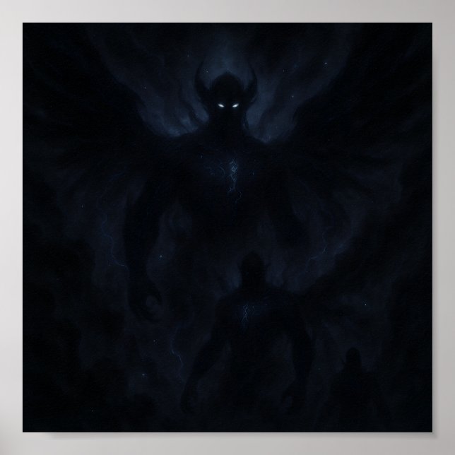 Dark Celestial Being Wall Art (Front)