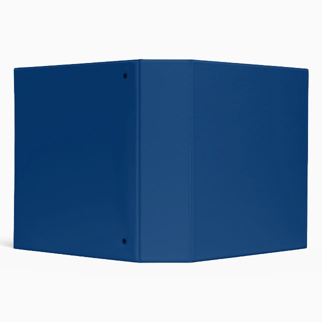 Dark Cerulean 3 Ring Binder (Background)