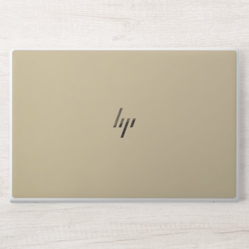 Dark Champagne Gold HP Laptop Skin
