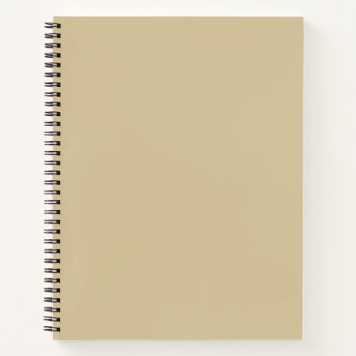 Dark Champagne Gold Notebook