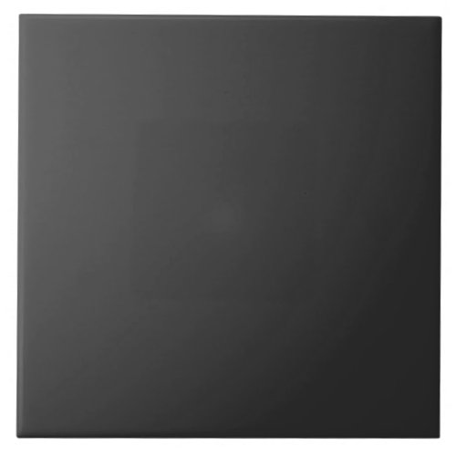 Dark Charcoal Ceramic Tile