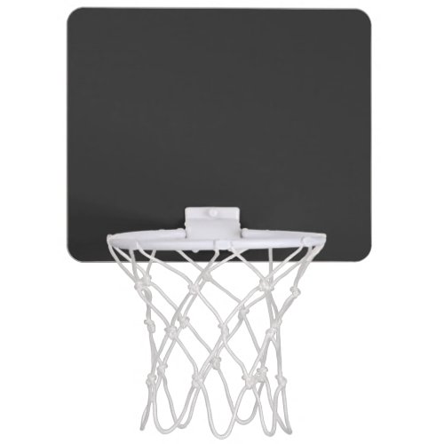 Dark Charcoal Mini Basketball Hoop