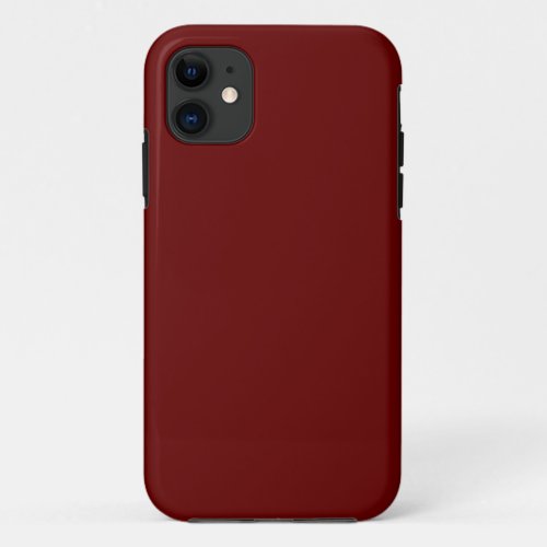 Dark ChestnutDark MauveDull Purple iPhone 11 Case