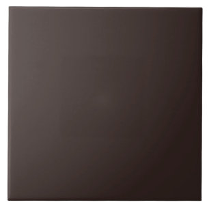 Dark Chocolate Brown Ceramic Tile