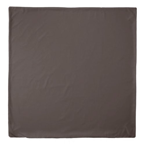 Dark Chocolate Brown Duvet Cover