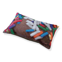 Dark Chocolate Ice Cream with Rainbow Sprinkles