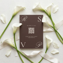 Dark Chocolate Old Money Wedding