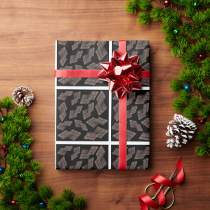Dark Chocolate pattern Wrapping Paper