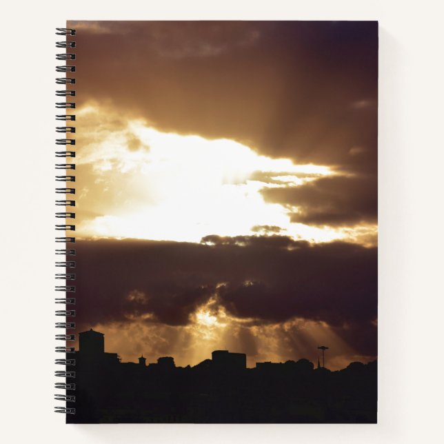 Dark Chocolate Plymouth Notebook (Front)