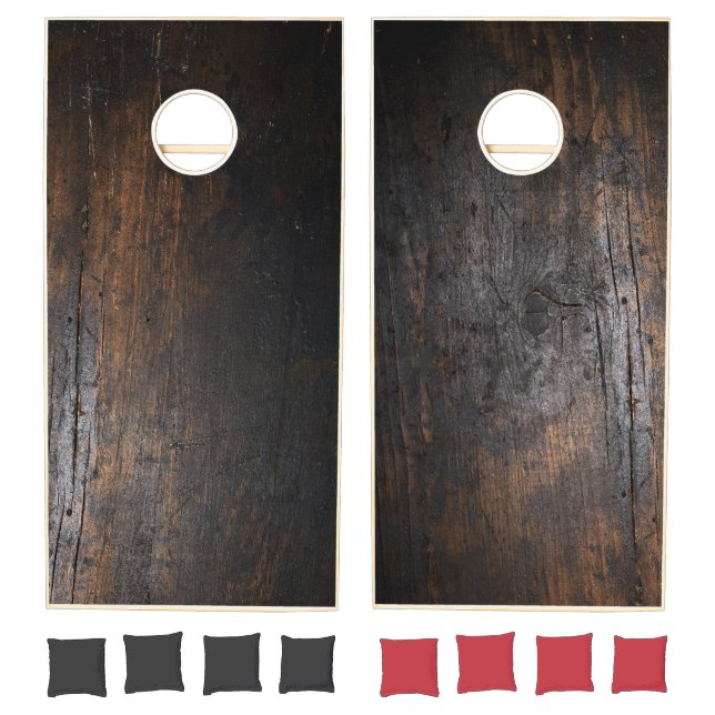 Dark Chopping Block Cornhole Set (Set)