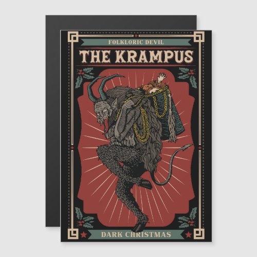 Dark Christmas Folkloric Devil Krampus Bag of Toys