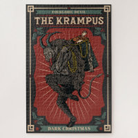 Dark Christmas Folkloric Devil Krampus Bag of Toys