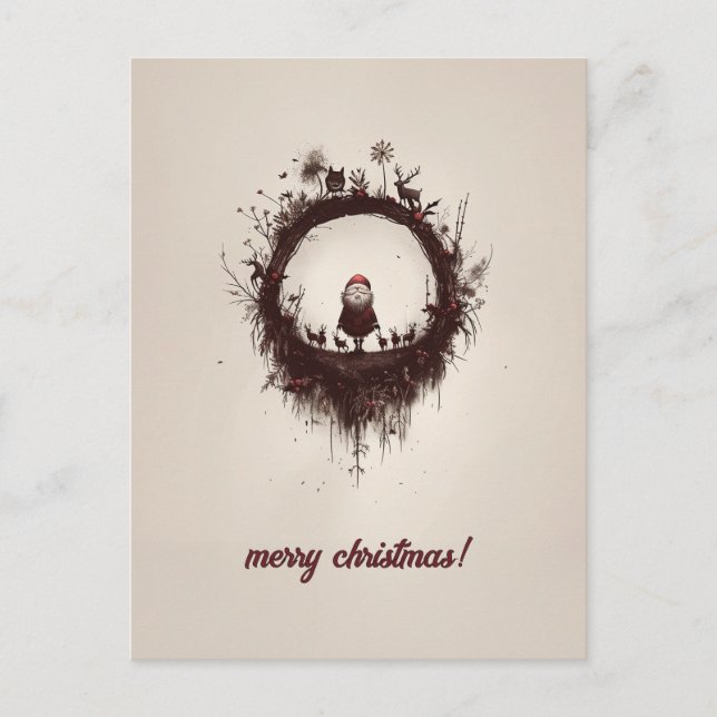 Dark Christmas Postcard (Front)