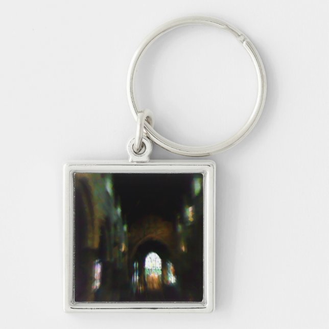 Dark Church Keychain (Front)