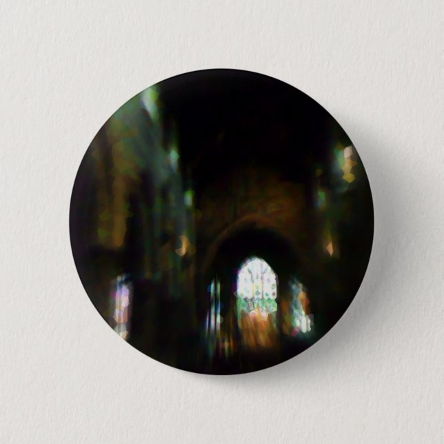 Dark Church Pinback Button (Front)